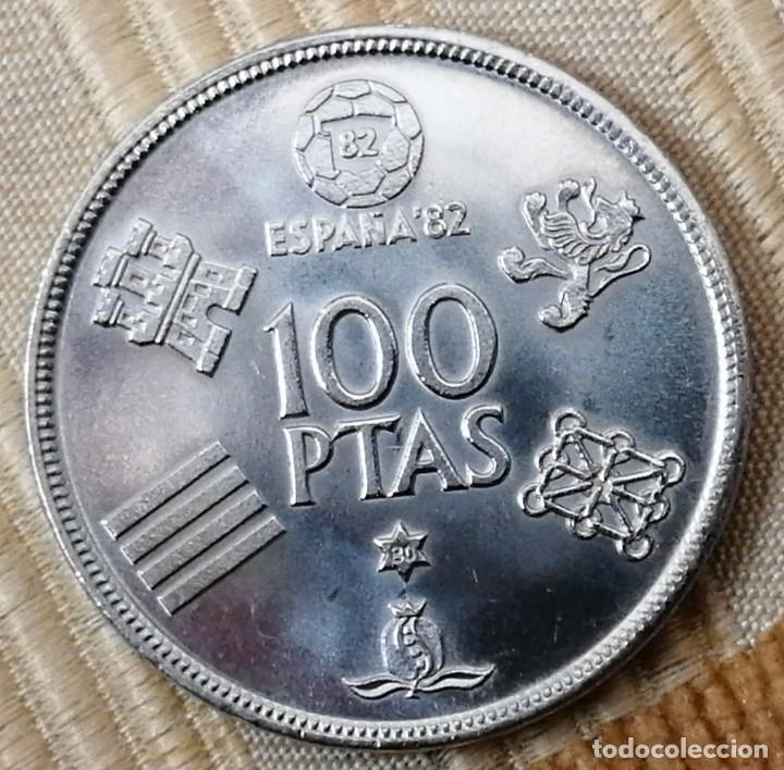 Moneda 100 Pesetas 198080 Mundial 82 Comprar Monedas De Juan Carlos