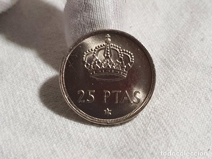 M&uuml;nzen unter Juan Carlos I: 25 pesetas 1975 *77 - SC/BU