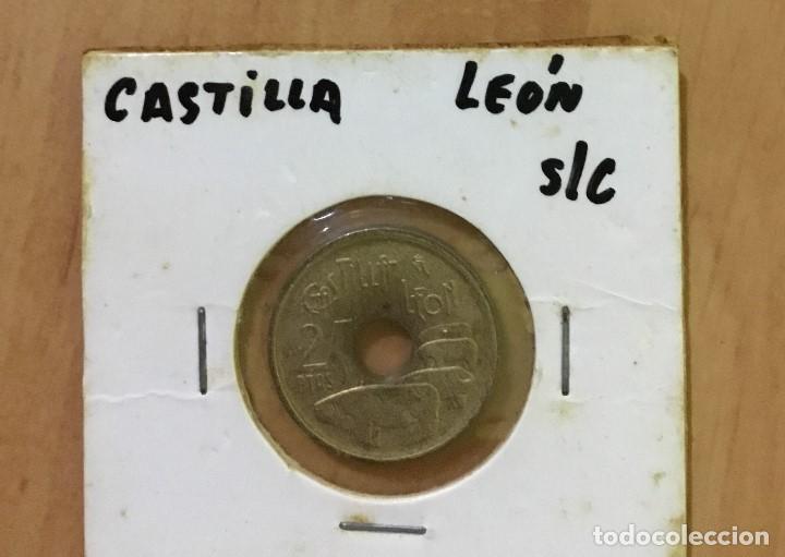 Monedas Juan Carlos I: Moneda del error Castilla Le&oacute;n - Foto 1