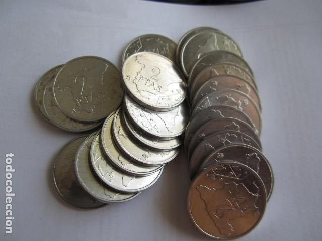 Monedas Juan Carlos I: moneda de 2 pesetas de 1984 AL SC - Foto 1