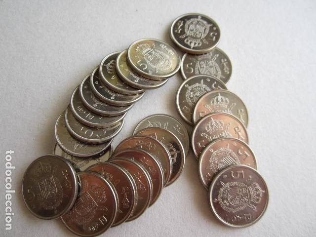 Monedas Juan Carlos I: Moneda de 5 pesetas de 1983 SC - Foto 1