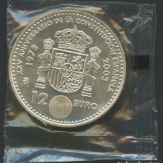 Monedas Juan Carlos I: ESPAÑA, MONEDA DE PLATA, CONSTITUCIÓN ESPAÑOLA, VALOR: 12 EUROS, 2003. Lote 213157586