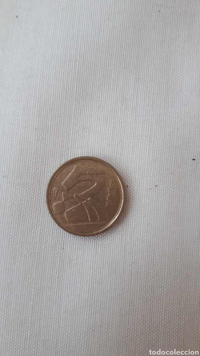 Monedas Juan Carlos I: 5 pesetas 1998 - Foto 2