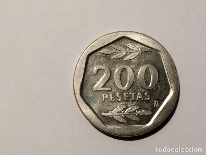 Monedas Juan Carlos I: Moneda 200 pesetas 1986 - Foto 2
