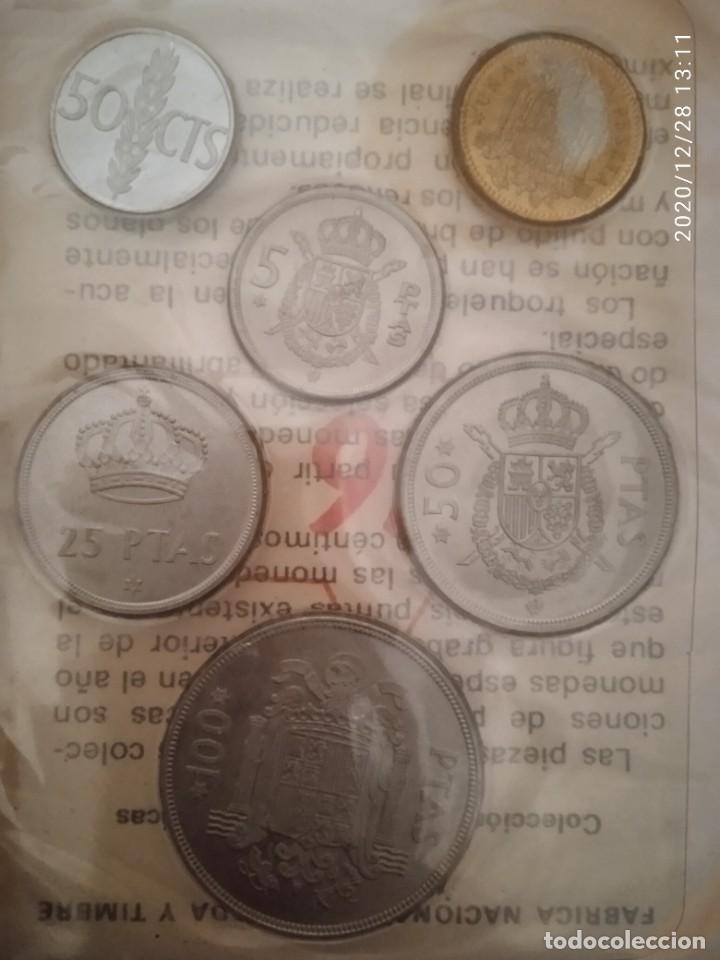 Monedas Juan Carlos I: PRUEBAS NUMISMATICAS 6 MONEDAS DE 1976. - Foto 3