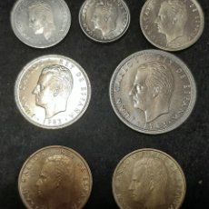 Monedas Juan Carlos I: COLECCION MONEDAS PESETAS 1983 M CORONADA CON 2 DE 100 PESETAS NUEVAS SIN CIRCULAR ORIGINAL