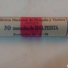 Monnaies Juan Carlos I: CARTUCHO DE 50 MONEDAS DE 1 PESETA AŃO 1984 FNMT. Lote 233573325