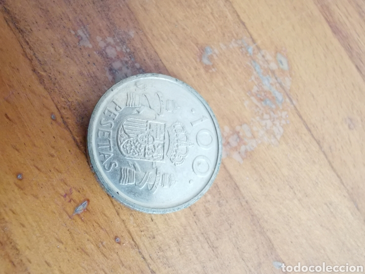 Monedas Juan Carlos I: Moneda de 100 pesetas de 1992. - Foto 3