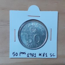 Monedas Juan Carlos I: MONEDA DE 50 PESETAS AÑO 1980 *81 SIN CIRCULAR. Lote 242881035
