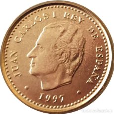 Monedas Juan Carlos I: ESPAÑA, 100 PESETAS 1997 ''FLOR DE LIS HACIA ARRIBA'' SIN CIRCULAR (DE BOLSA O PAQ.ORIGINAL).. Lote 365908936
