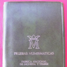 Monedas Juan Carlos I: CARTERA PRUEBAS NUMISMATICAS, FABRICA DE MONEDA Y TIMBRE - MADRID. Lote 251537435