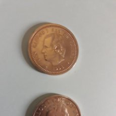 Monedas Juan Carlos I: 2 MONEDAS DE PLATA DE 2000 PESETAS FELIPE II Y EL QUIJOTE