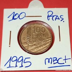 Monedas Juan Carlos I: ESPAÑA MONEDA 100 PESETAS 1995 MBC+ / L.65. Lote 257830970