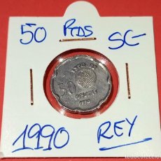 Monedas Juan Carlos I: ESPAÑA MONEDA 50 PESETAS 1990 ”REY” SIN CIRCULAR- / L.69. Lote 257833175