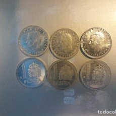 Monedas Juan Carlos I: LOTE DE 8 MONEDAS. 1 PESETA. JUAN CARLOS I REY DE ESPAÑA. 1983. Lote 260654690