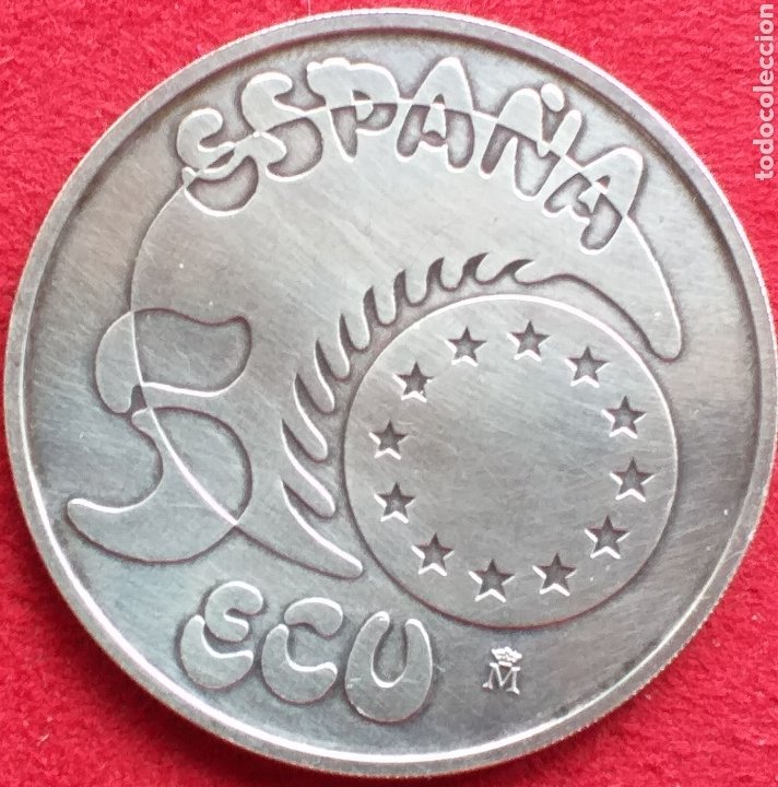 Monedas Juan Carlos I: España 5 Ecu de Plata 1989 - Foto 2 - 262600775