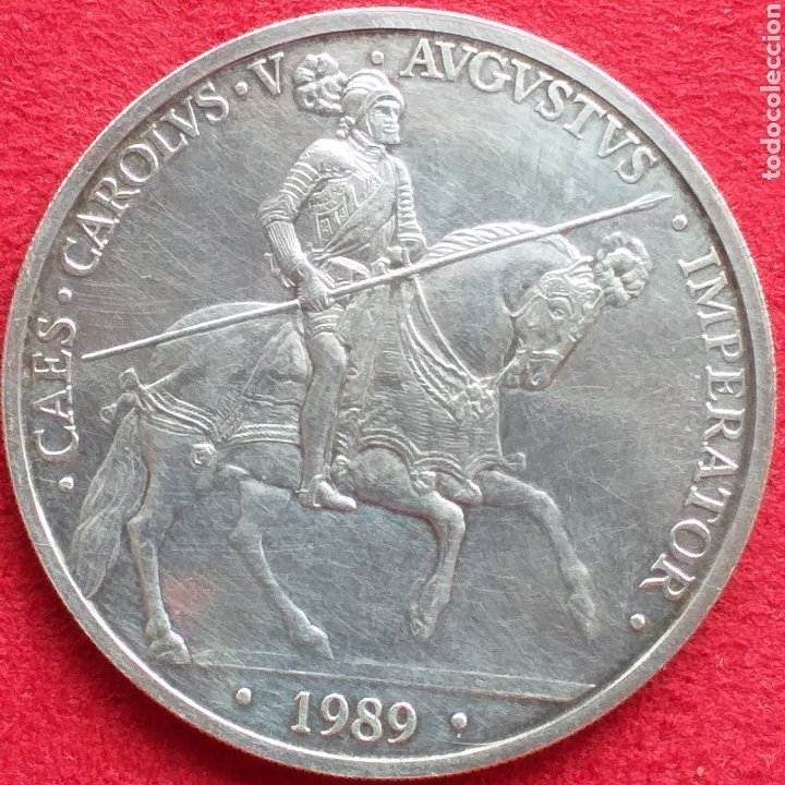 Monedas Juan Carlos I: España 5 Ecu de Plata 1989 - Foto 1 - 262600775