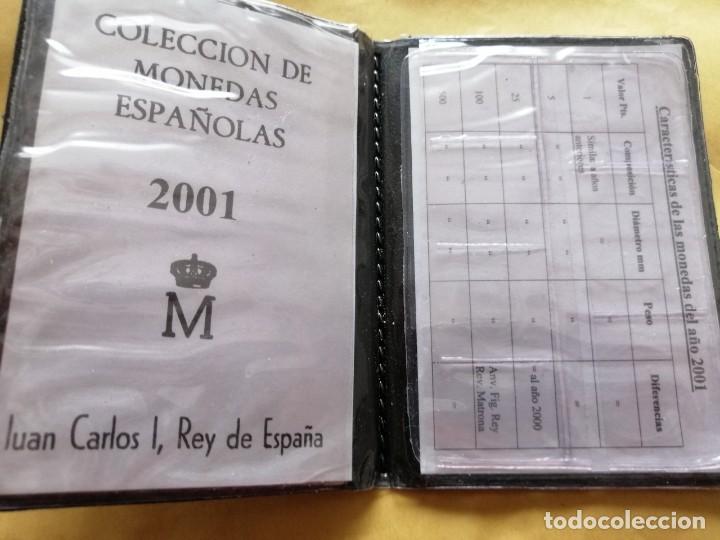 Monete Juan Carlos I: cARTERITA A&Ntilde;O 2001 SIN MONEDAS