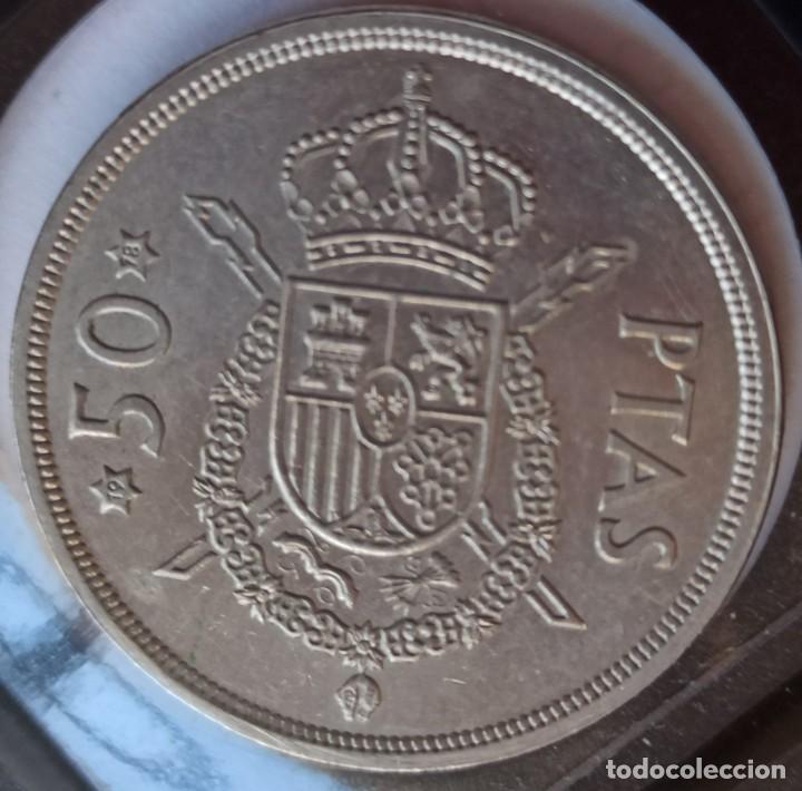 Monete Juan Carlos I: 50 pesetas 1975 *78 EBC+