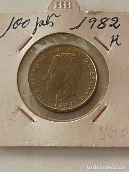 Monedas Juan Carlos I: MONEDA 100 PTAS 1982 SC - Foto 2