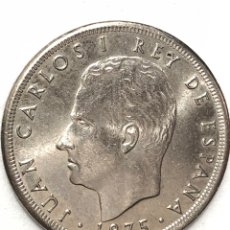 Monete Juan Carlos I: 25 PESETAS DE 1975 ESTRELLA DEL 76. EBC +.