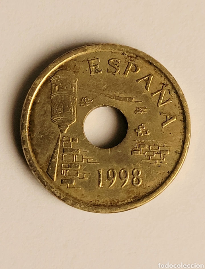Monedas Juan Carlos I: 25 ptas 1998 Ceuta - Foto 1