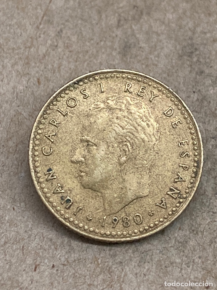 Monedas Juan Carlos I: Moneda de una peseta 1980 E80 - Foto 2