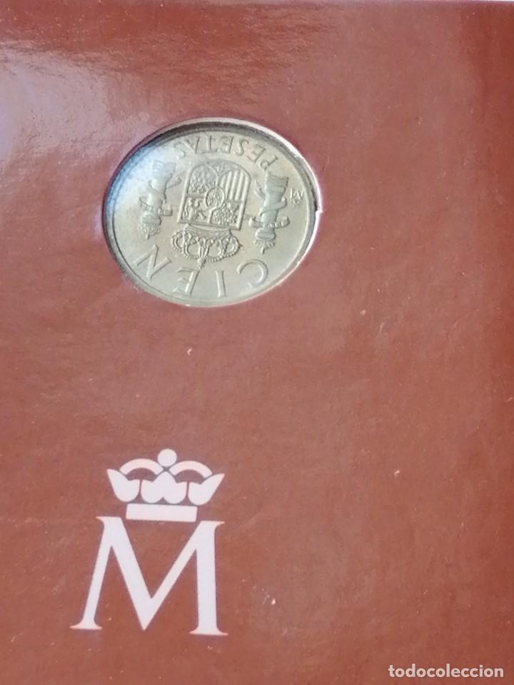 Monedas Juan Carlos I: 100 pesetas. 1982. Prueba numism&aacute;tica FNMT. PROOF. - Foto 4