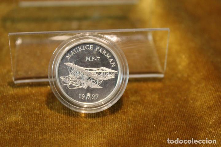 Monedas Juan Carlos I: España, 1997, trece monedas conmemorativas 1 Euro, homenaje a la aviación, plata, sin circular - Foto 4 - 292157663