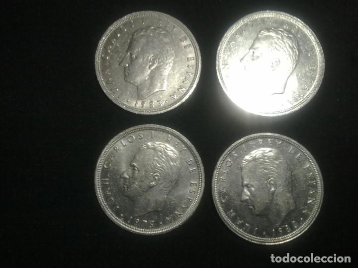 Monedas Juan Carlos I: LOTE DE 4 MONEDAS DE JUAN CARLOS - Foto 1 - 293475413