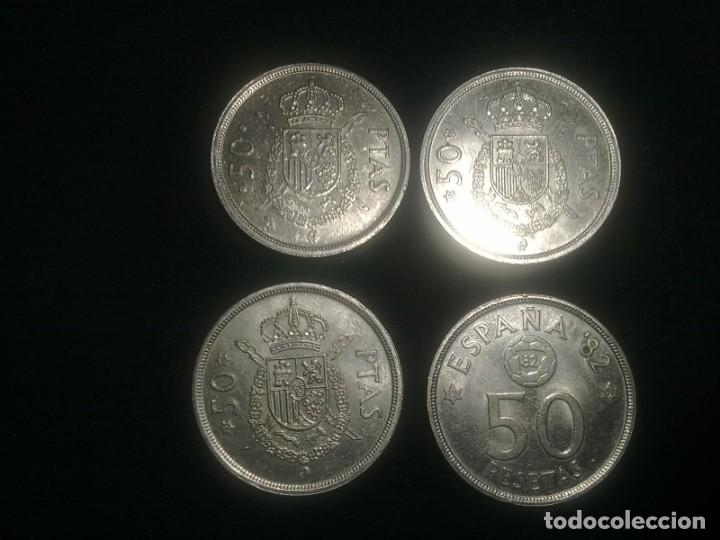 Monedas Juan Carlos I: LOTE DE 4 MONEDAS DE JUAN CARLOS - Foto 2 - 293475413