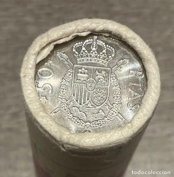 Monedas Juan Carlos I: CARTUCHO 40 MONEDAS 50 PESETAS 1.975 *78 SIN CIRCULAR - Foto 3 - 298412578