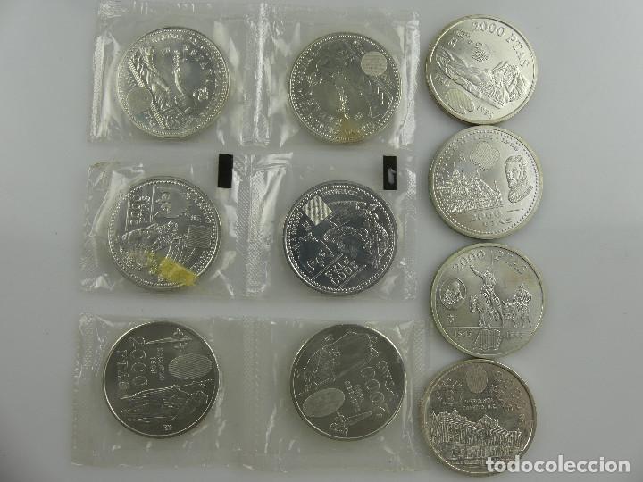 COLECCIÓN LOTE DE 10 MONEDAS DE 2000 PESETAS DE PLATA (Numismática - España Modernas y Contemporáneas - Juan Carlos I)