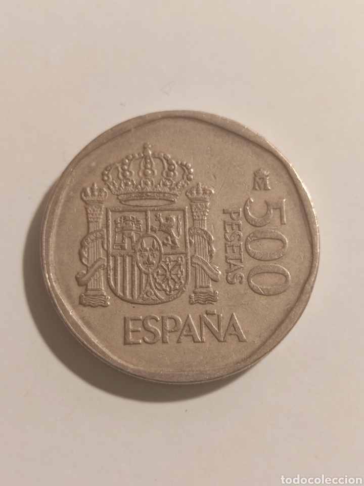Monedas Juan Carlos I: Moneda 500 pesetas 1987 - Foto 2