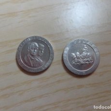 Monedas Juan Carlos I: LOTE DE 2 MONEDAS DE 200 PESETAS, 'JUAN CARLOS I & FELIPE/CIBELES' (1990). Lote 302389718