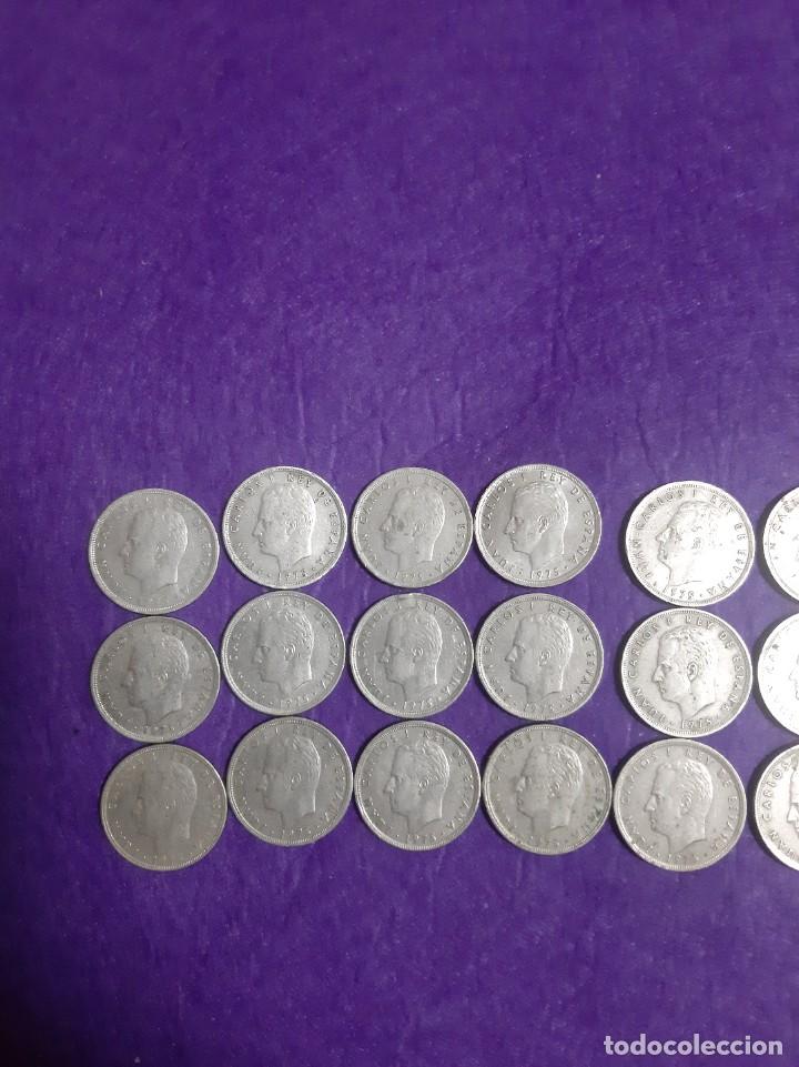 Monedas Juan Carlos I: LOTE 29 Monedas de 5 Pesetas de 1975 con diferentes estrellas ( *78 *79 *80 ) - Foto 4 - 303196713