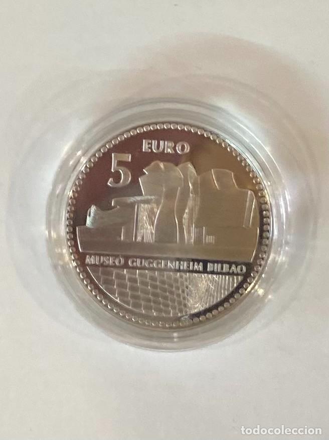 Monedas Juan Carlos I: CREXP66 CARTERA BILBAO MONEDA 5 EUROS PLATA NUEVA 36,5 - Foto 3 - 303944638