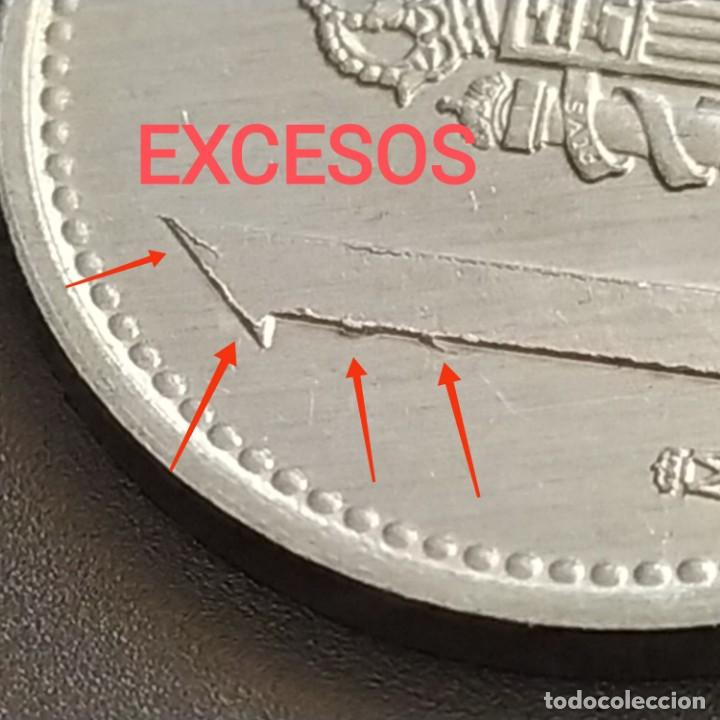 Monedas Juan Carlos I: ## Error ## 1 Peseta 1982 con excesos ## - Foto 1