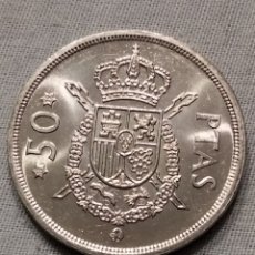Monedas Juan Carlos I: MONEDA CINCUENTA PESETAS JUAN CARLOS 1975 SIN CIRCULAR