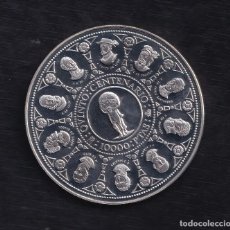Monedas Juan Carlos I: ESPAÑA. AÑO 1991. 10.000 PTAS PLATA ”CINCUENTIN” III SERIE V CENTENARIO. Lote 314012468