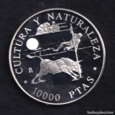 Monedas Juan Carlos I: ESPAÑA. AÑO 1994. 10.000 PTAS PLATA. CINCUENTIN ”CULTURA Y NATURALEZA”. Lote 314024698