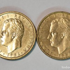 Monedas Juan Carlos I: LOTE 2 MONEDAS DE 100 PESETAS DE 1986 (1 DE ELLAS CON EL 6 CERRADO CON BUSTO PEQUEÑO) - LOTE. 3992. Lote 320630968