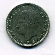 Monedas Juan Carlos I: 5 PESETAS 1975 (*19-80) ERROR - S/C