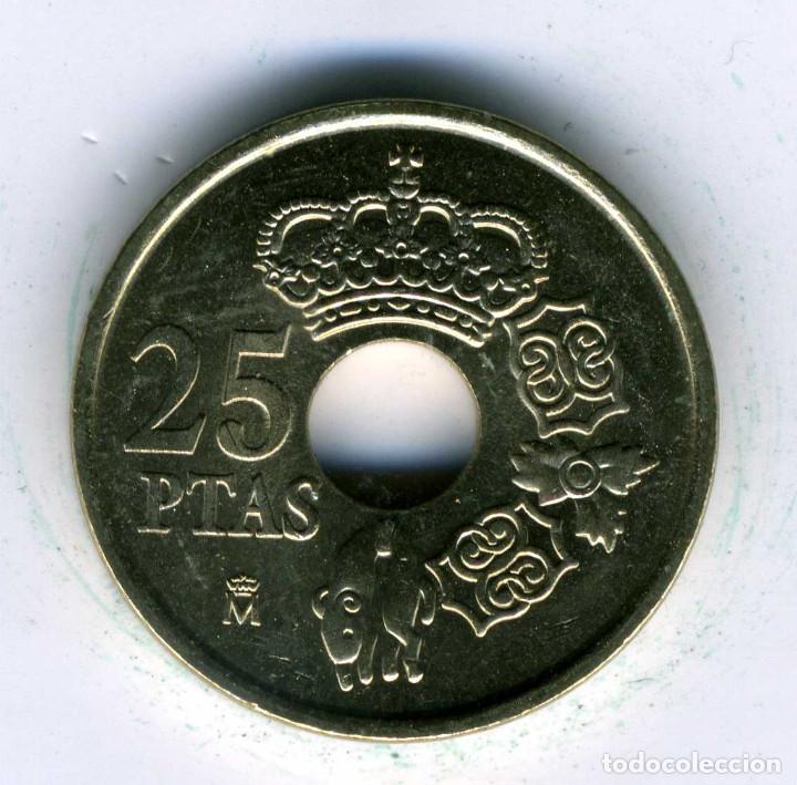 Monedas Juan Carlos I: 25 PESETAS 2000 - S/C - Foto 2