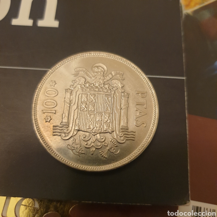 Monedas Juan Carlos I: Moneda 100 pts 1975 - Foto 2