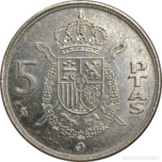 Monedas Juan Carlos I: ESPAÑA. 5 PESETAS DE 1989. M CORONADA. REY JUAN CARLOS I. KM# 823. (215).. Lote 329583288