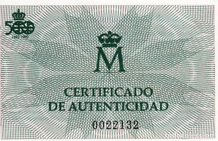 Monedas Juan Carlos I: 5&ordm; CENTENARIO 2&ordf; SERIE PLATA FDC - Foto 3