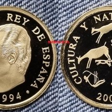 Monedas Juan Carlos I: 20000 PESETAS ORO 1994 CULTURA Y NATURALEZA ”PINTURAS RUPESTRES”. PESO 6,75 GR. LEY 999 MILÉSIMAS.. Lote 341893038