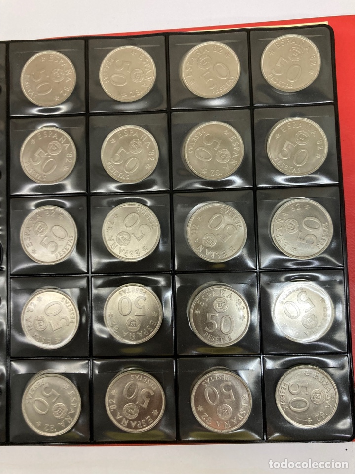 Monete Juan Carlos I: 20 monedas de 50 pesetas 1982 sin circular