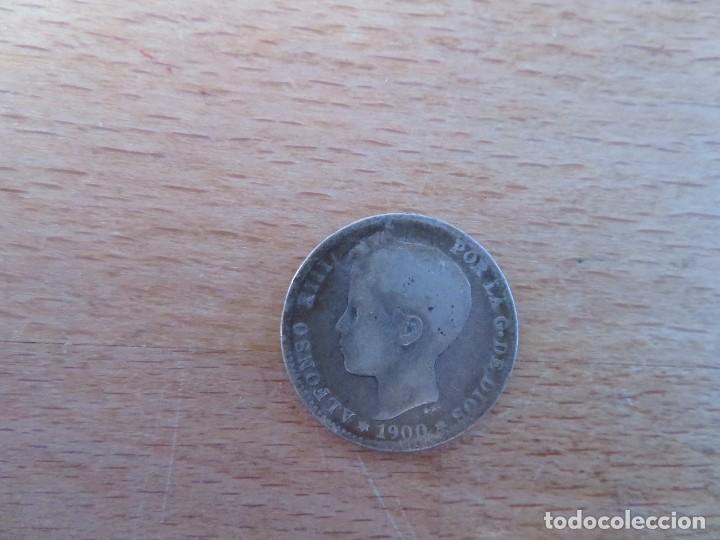 Monedas Juan Carlos I: 1 pts. de 1900 plata - Foto 1